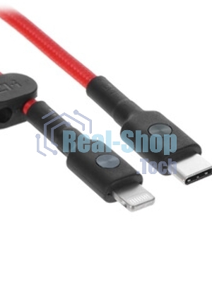 Кабель USB ZMI GL870 Type-C to Lightning silicone Cable 1m красный