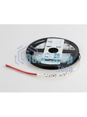 Светодиодная лента GS1103 2835 120Led/ 9.6W m/ 12V IP20 6500K/ 5000*8*1.2mm (2 конт.)