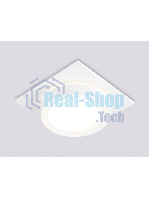 Светильник Ambrella light TN52421 WH/FR белый/белый матовый GX53 max 12W 105*105*45