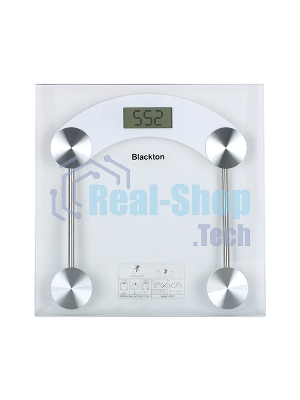 Весы напольные Blackton Bt BS1011, Электронные, До 180 кг, Пластик/Закаленное стекло, Прорезиненные ножки, Автоматическое включение/отключение