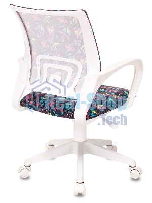 Кресло Бюрократ BuroKIDS 1 W мультиколор, ткань, 120 кг