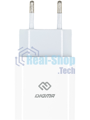 Сетевое зарядное устройство Digma DGW2C 3A PD белый