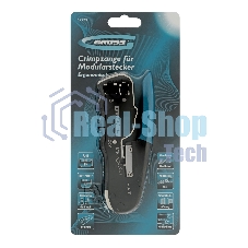 Клещи для обжима телефонных и компьютерных клемм Gross RJ45, 8P и RJ11/12, 6P, компакт., CAT5