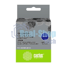 Картридж ленточный Cactus CS-LK4RBP черный для Epson LW300/LW400/LW700/LW600P/LW1000P/K400/Z700/Z900