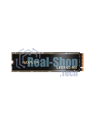 Накопитель SSD ADATA LEGEND 900, 2000Gb, PCIe 4.0 x4, 2280, NVMe, R/W 7000/5400, с радиатором