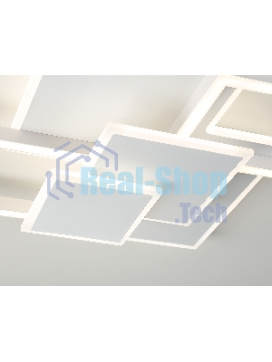 Потолочный светодиодный светильник Ambrella light FA1031/5 WH белый 95W 3000K-6400K 705*500*95 (ПДУ ИК)