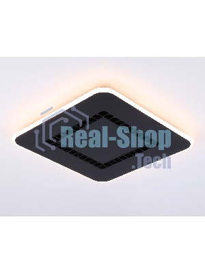 Светильник Ambrella light FL51419 BK черный 3000K/4200K/6400K 68W 488*488*40 (ПДУ ИК)