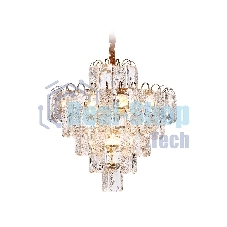 Светильник Ambrella light TR5233/12 SGD/CL/FR золото/прозрачный/белый матовый E27*12 max 40W D600*610
