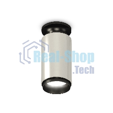 Светильник Ambrella Light XS6325100 PSL/PBK серебро полированное/черный полированный MR16 GU5.3 (N6902, C6325, N6121)