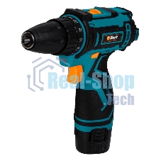 Дрель-шуруповерт Bort BAB-12x2Li-F, 12 В, 1,5 Ач, 36 Нм, щеточный