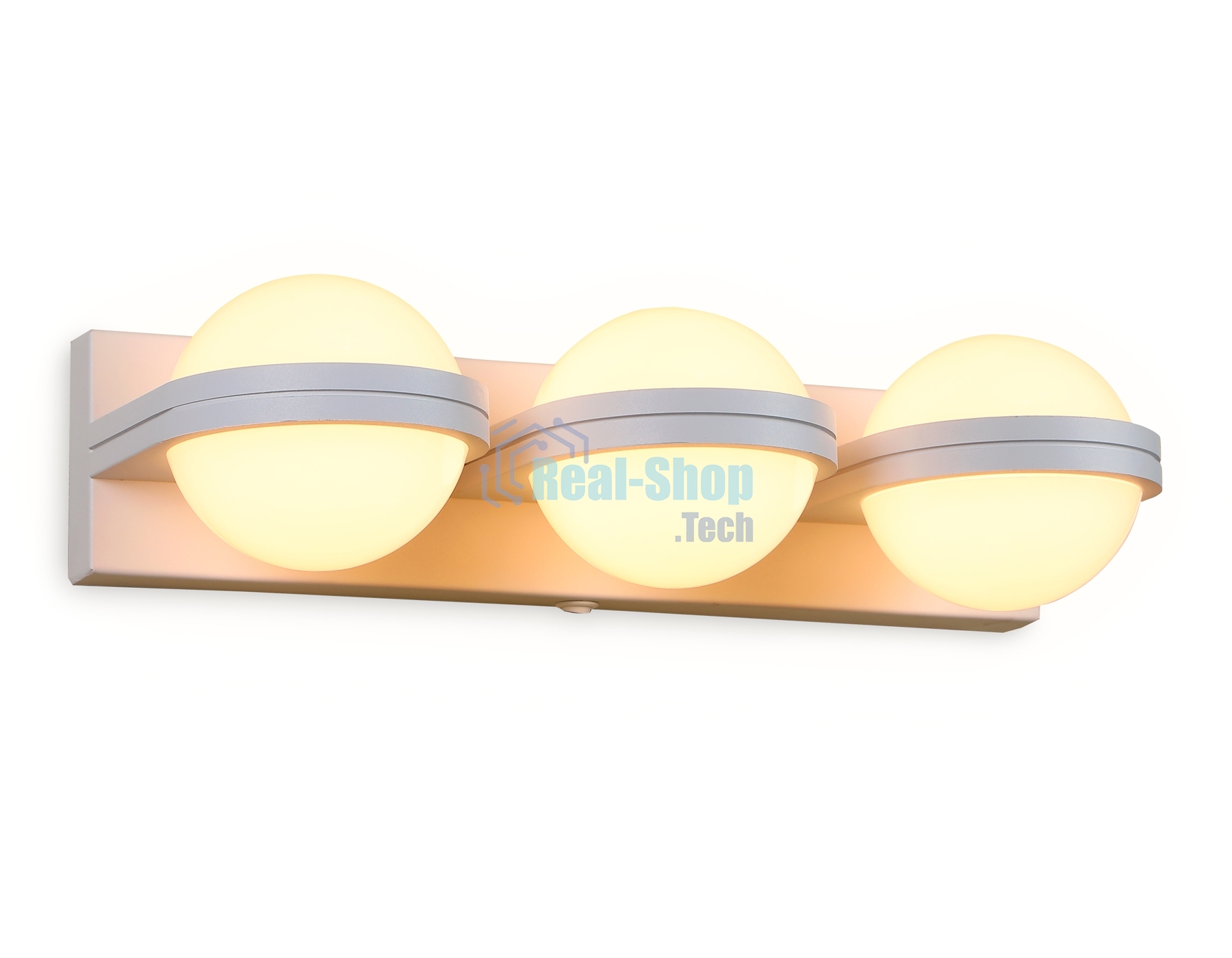 Настенный светильник FW557/3 SWH белый песок LED 3000K 15W 370*80*138