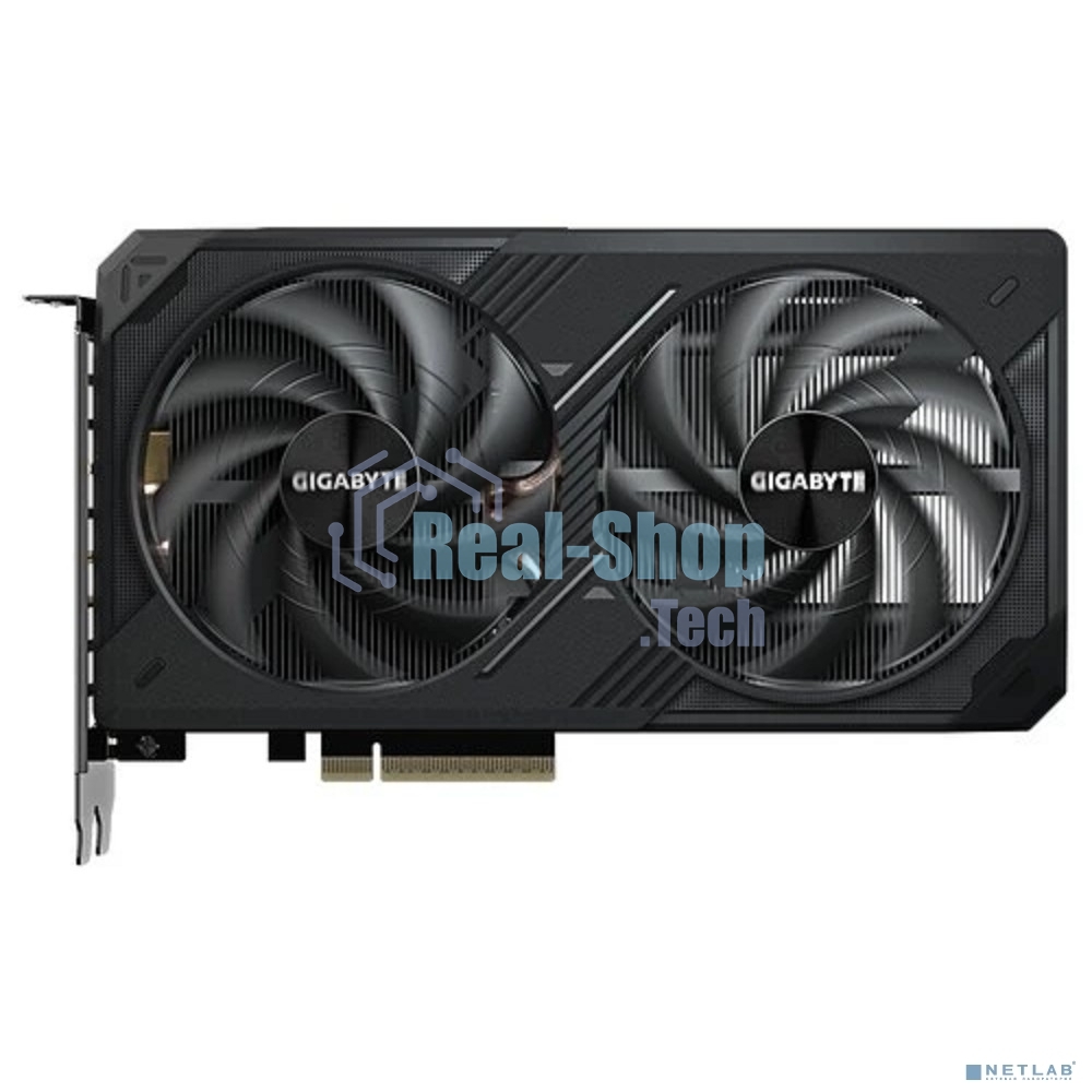 Видеокарта Gigabyte GeForce RTX 5060Ti Windforce, NVIDIA RTX 5060 Ti, 16G GDDR7, 128 бит, PCI-e 5.0, 1xHDMI, 3xDP, 2572 МГц