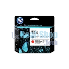 Печатающая головка HP 744 Matte Black & Red Printhead