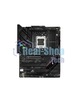 Материнская плата ASUS ROG STRIX B650E-F GAMING WIFI, AM5, AMD B650, 4xDDR5, 4xSATA, 3xM.2, 1xPCI-E 5.0 x16, 1xPCI-E 4.0 x4, 2xPCI-E x1, 1xHDMI, 1xDP, 1x 2.5Gb LAN, 4xUSB-A 2.0, 4xUSB-A 3.2 Gen 1, 2xUSB-A 3.2 Gen 2, 1xUSB-C 3.2 Gen 2, 1xUSB-C 3.2 Gen 2x2, 5x3.5 мм, 7.1, ATX