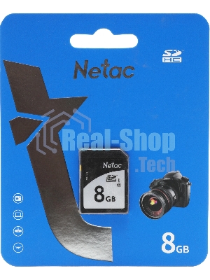 Флеш карта SDHC 8Gb Netac P600 NT02P600STN-008G-R