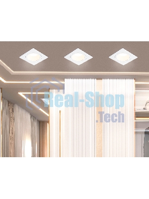 Встраиваемый точечный светильник Ambrella light TN102826 WH/WH белый/белый GU5.3 92*92*50