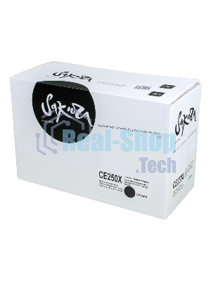 Картридж лазерный Sakura CE250X для HPColor LaserJet CM3530MFP/CM3530fsMFP/CP3525/CP3525n/CP3525dn/CP3525x, черный,10000 к.