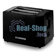 Тостер Starwind ST2103 700Вт черный/черный
