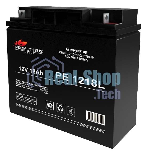 Батарея для ИБП Prometheus Energy PE 1218L 12В 18А·ч