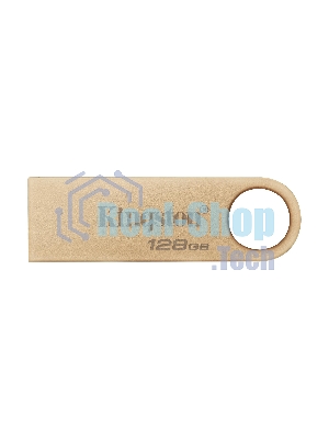 Флешка USB Kingston DataTraveler SE9 G3 (DTSE9G3/128 Gb), 128Gb, USB 3.2 Gen 1, R/W 220/100, золотистый