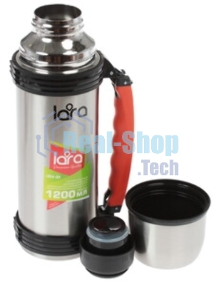 Термос Lara LR04-03 нержавеющая сталь AISI 201 1,2 л