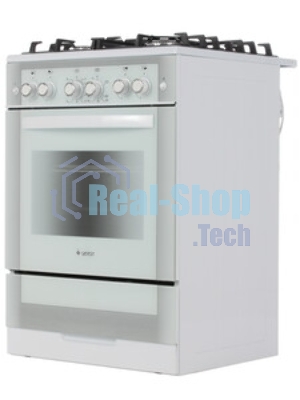 Плита газовая Gefest ПГ 6500-02 0042 белый, конфорок 4 шт, духовка 52 л, 60 см x 85 см x 60 см