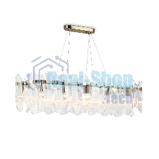 Светильник Ambrella light LH31255/12 BS/CL латунь/прозрачный E14*12 max 40W 1000*340*270