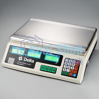 Весы торговые Delta ТВН-40 до 40кг/5г