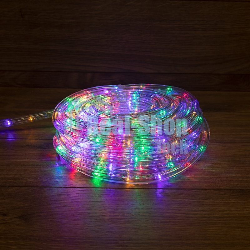 Дюралайт Neon-night LED фиксинг (2W), 24 LED/м, мульти (RYGB), 10 м