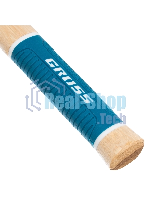 Молоток-гвоздодер Gross AMERICAN HICKORY 10414 200 г, угол 45 магнит обрезиненная рукоятка