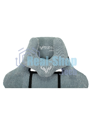 Кресло Бюрократ VIKING KNIGHT LT28 FABRIC серо-голубой, ткань, 120 кг, механизм качания