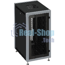 Шкаф коммутационный Sysmatrix (SL 6622.933) напольный 22U 600x600мм пер.дв.перфор. задн.дв.перфор. 800кг черный 51кг 180град. IP20