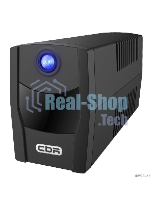 Источник бесперебойного питания CBR QTM-650T-2F-LCUC / 650ВА / 360Вт / 2 x Shuko, HID-USB, RJ45/11