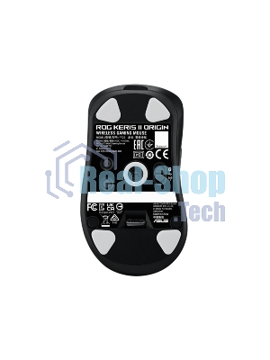 Мышь беспроводная/проводная ASUS ROG Keris II Origin чёрный, 42000 dpi, USB Type-A, радиоканал, Bluetooth, кнопки - 5