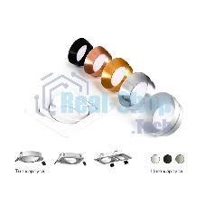 Корпус светильника C7663 SWH белый песок 225*120*H25mm MR16 GU5.3