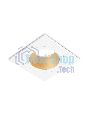 Встраиваемый точечный светильник Ambrella light TN102827 WH/GD белый/золото GU5.3 92*92*50