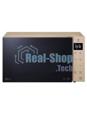 Микроволновая печь LG MW25R35GISH пепельно-бежевый, 25 л, 1000 Вт, переключатели - сенсор