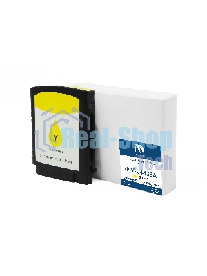 Картридж струйный NVPrint 11 (NV-C4838A) Yellow для HP BIJ 1000/1100/1200/2200 (28мл) совместимый