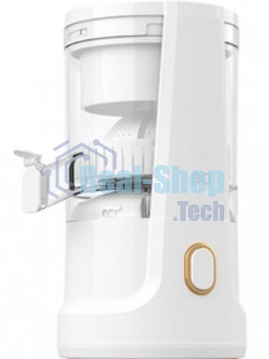 Соковыжималка BQ J1010 белый, цитрусовая, 150 Вт, 150 мл, механическое