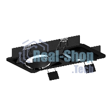 Корпус светильника C7664 SBK черный песок 225*120*H25mm MR16 GU5.3
