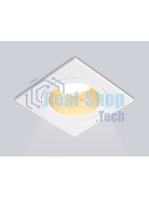 Встраиваемый точечный светильник Ambrella light TN102827 WH/GD белый/золото GU5.3 92*92*50