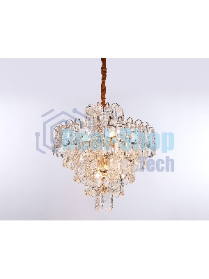 Светильник Ambrella light TR5233/12 SGD/CL/FR золото/прозрачный/белый матовый E27*12 max 40W D600*610