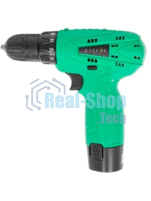 Дрель-шуруповерт аккумуляторная Zitrek Green 12 063-4071, Аккумуляторная, 12В