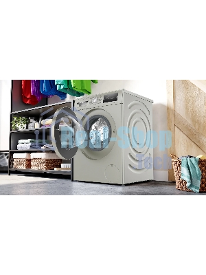 Стиральная машина Bosch WAN2420XME серебристый, загрузка фронтальная 8 кг, 1200 об/мин., класс: А+++