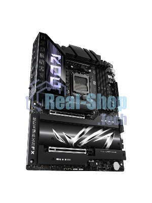 Материнская плата ASUS ROG CROSSHAIR X870E HERO, AM5, AMD X870E, 4xDDR5, 4xSATA, 5xM.2, 2xPCI-E 5.0 x16, 1xHDMI, 2xUSB-C (видео), 2x 5Gb LAN, 6xUSB-A 3.2 Gen 2, 2xUSB-C 3.2 Gen 2, 2xUSB4, 2x3.5 мм, 7.1, ATX