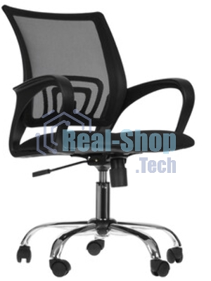 Кресло Бюрократ CH-695N/SL/BLACK черный, сетка, 120 кг, механизм качания