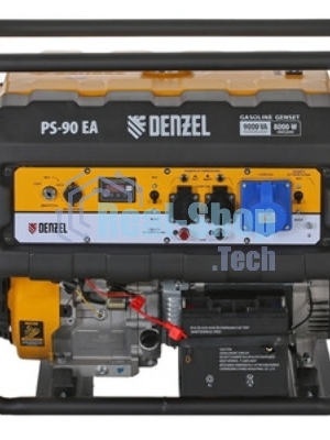 Электрогенератор бензиновый Denzel PS 90 EA, 9 кВт, 85 дБ, 92 кг