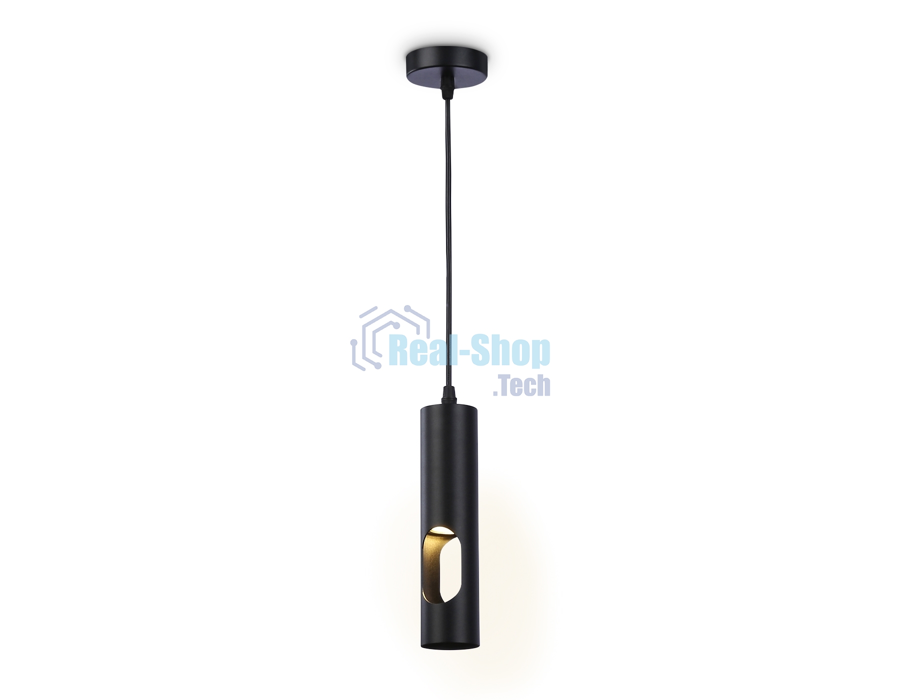 Светильник подвесной TN5108 BK черный GU10 max 12W D55*1245