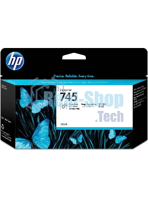 Картридж струйный HP 745 с чернилами фотографического черного цвета для принтеров Designjet, 130 мл