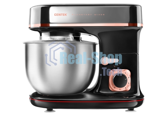 Миксер Centek CT-1139 черный/хром
